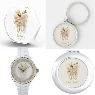 Sweet Rosé Ballet Soirée, custom Keychain