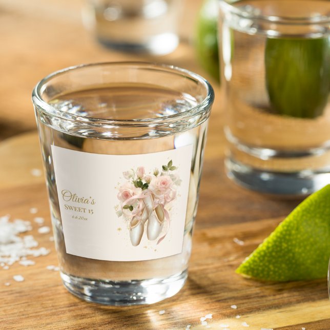 Sweet Rosé Ballet Soirée, custom Shot Glass (Creator Uploaded)