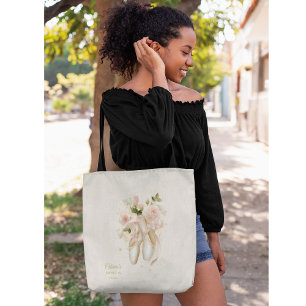Sweet Rosé Ballet Soirée, custom Tote Bag