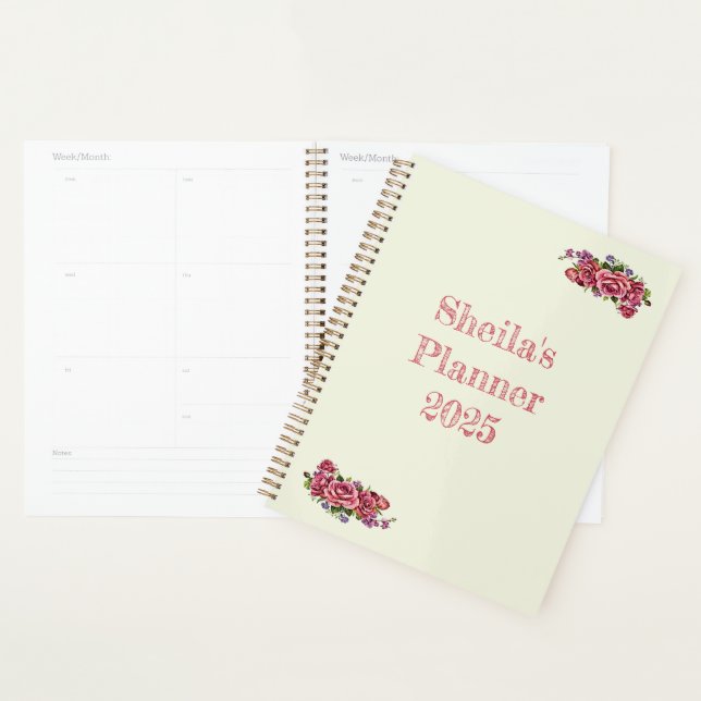 Sweet Roses Planner (Display)