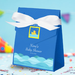 Sweet Rubber Ducky Bubbles Baby Shower Favor Box