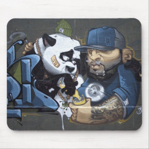 Sweet Sad Panda Found A Buddy Mouse Pad