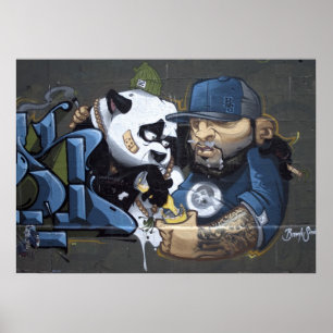 Sweet Sad Panda Found A Buddy Poster