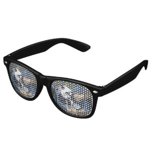 Sweet Sad Panda Found A Buddy Retro Sunglasses
