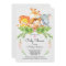 Sweet Safari Jungle Baby Shower Invitation