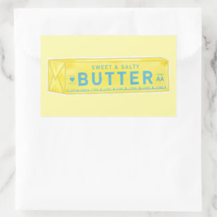 Sweet & Salty Yellow Butter Stick Sticker