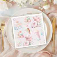 Sweet sassy ans six Pastel sweets birthday