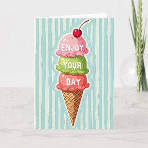 Sweet Scoop Birthday Card