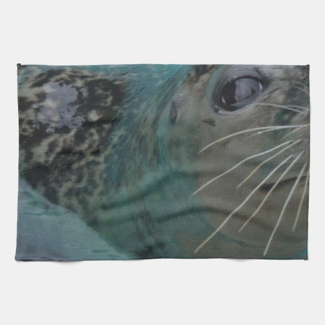 Sweet Seal Kitchen Towel (Horizontal)