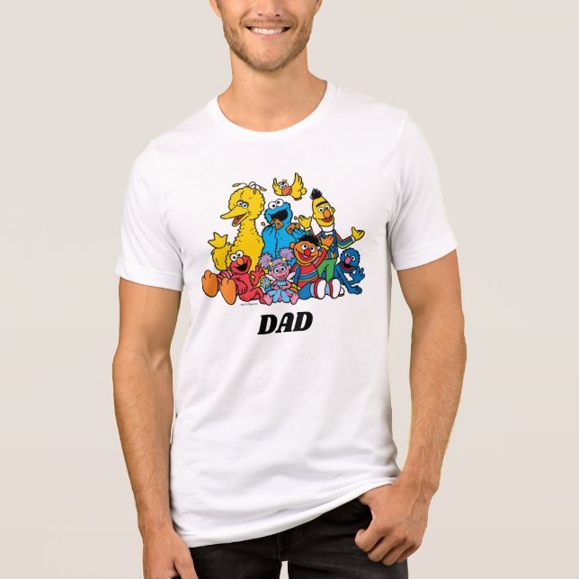 Sweet Sesame Street Pals Tri-Blend Shirt (Front)