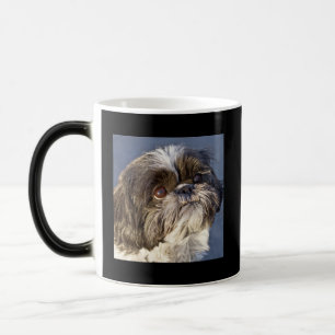 Sweet Shih Tzu Puppy Morphing Beverage Coffee Mug