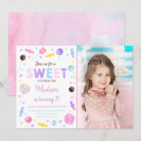 Sweet Shop Lollipop Candy Birthday