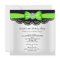 Sweet Sixteen 16 Lime Black White Lace