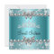 Sweet Sixteen 16 Party Teal Blue Pearl Butterfly
