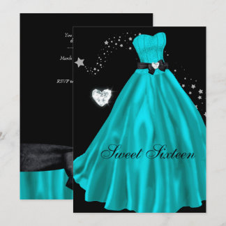SWEET SIXTEEN 16th Birthday Party Invitation