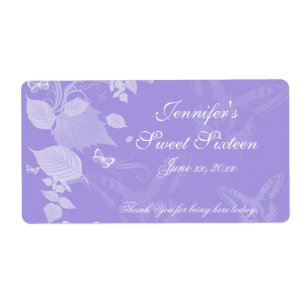 Sweet sixteen, Bat mitzvah, Blanc Violet, Personna