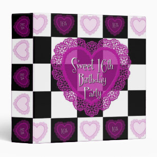 Sweet Sixteen Binder