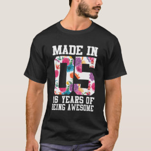 Sweet Sixteen Birthday Gift For Teenager Girls Mad T-Shirt
