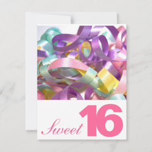 Sweet Sixteen Birthday Party Invitations