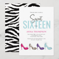 Sweet Sixteen Chic Colourful Birthday Party