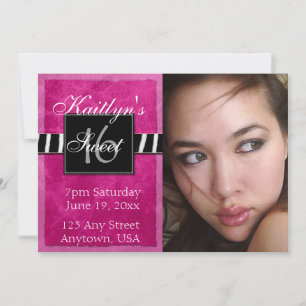 Sweet Sixteen Invitation