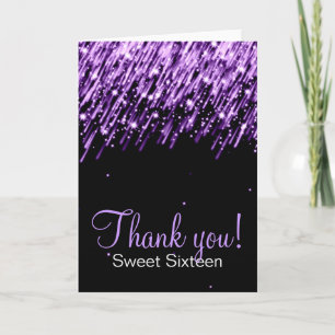 sweet sixteen Merci Falling Stars Purple