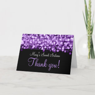 sweet sixteen Merci Flamme violet