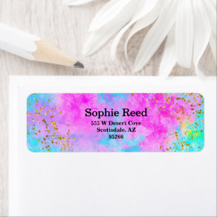 Sweet Sixteen Neon Watercolor Party