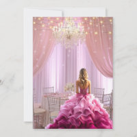 Sweet Sixteen Party Ballroom Sparkling Chandelier