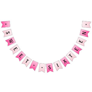 sweet sixteen party banner