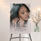 Sweet sixteen photo personnalisé Affiche de bienve