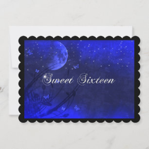 Sweet sixteen, Soirée Enchantée, Invitations Lune