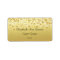 Sweet Sixteen, Sparkle, Gold Glitter, Water Bottle