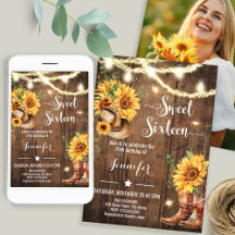 Sweet Sixteen Sunflowers Sunflowers Birthday