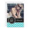 SWEET SIXTEEN TEAL ZIG ZAG CHEVRON PATTERN