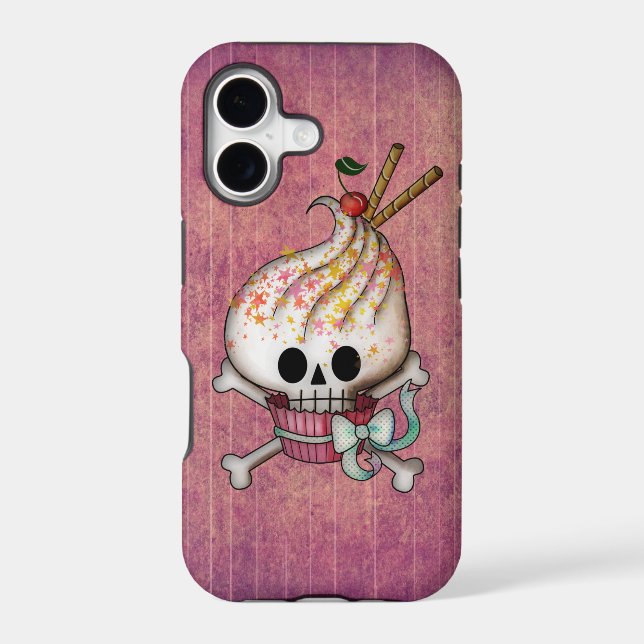 Sweet Skull Cupcake (Back)