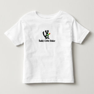 Sweet Skunk with Saying Toddler T-shirt