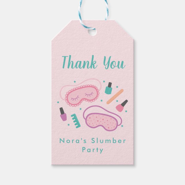 Sweet Sleep Masks Favour Tag (Front)