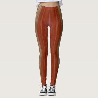 SWEET SLIMMING ~ Russet and Brown ~  Leggings