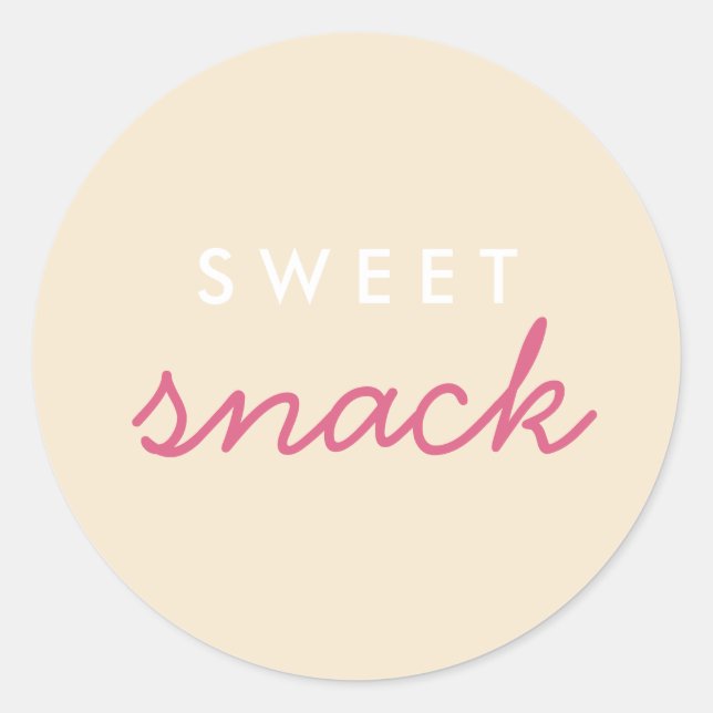 Sweet Snack Sticker (Front)