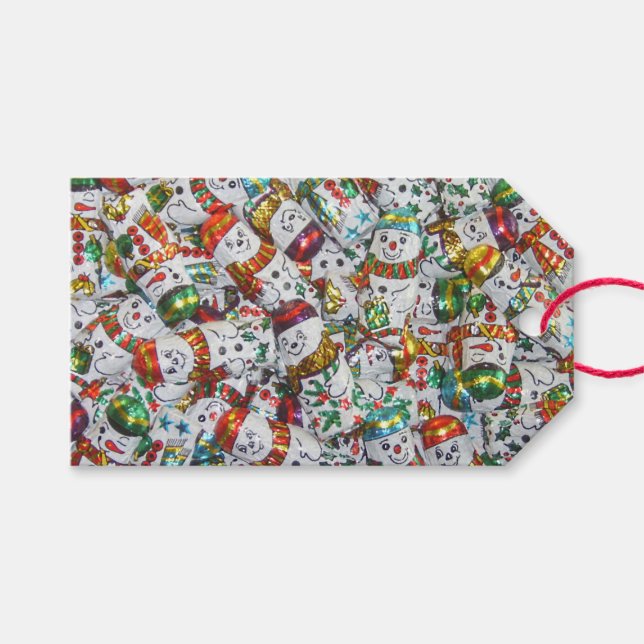 Sweet Snowmen gift tags (Front (Horizontal))