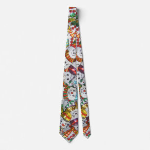 Sweet Snowmen tie