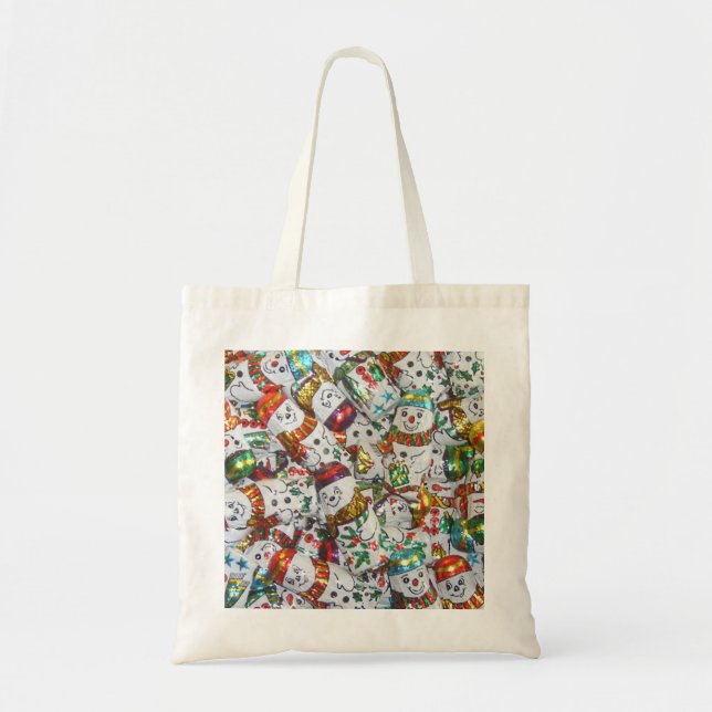 Sweet Snowmen tote bag (Front)