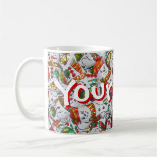Sweet Snowmen Your Name mug