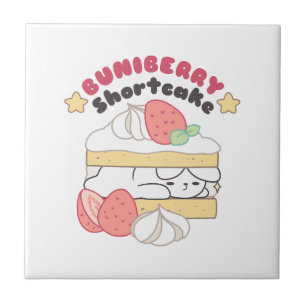 Sweet Snuggles: Buniberry Shortcake Delight Tile