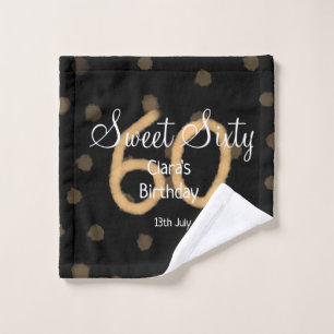 Sweet Soixante ajouter nom date anniversaire Polka