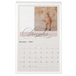Sweet Sonora Customizable Calendar