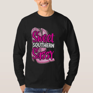 Sweet Southern & Sassy Folk Style Western Country T-Shirt