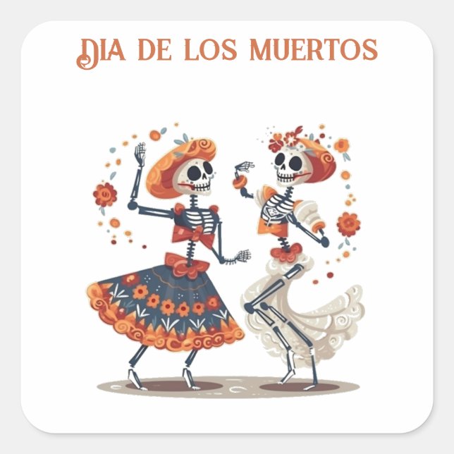 Sweet Spirit Dance, custom Square Sticker (Front)