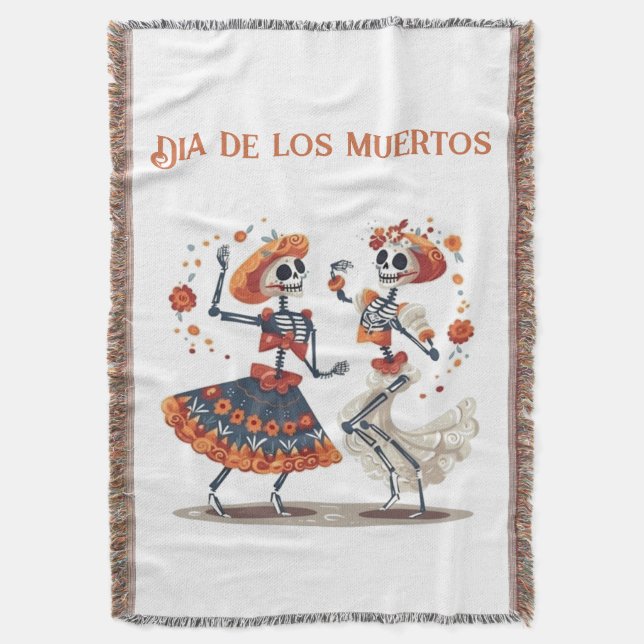 Sweet Spirit Dance, custom Throw Blanket (Front Vertical)